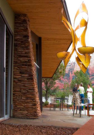 A restored Howard Madole Home on Apache Drive in Sedona, 2009